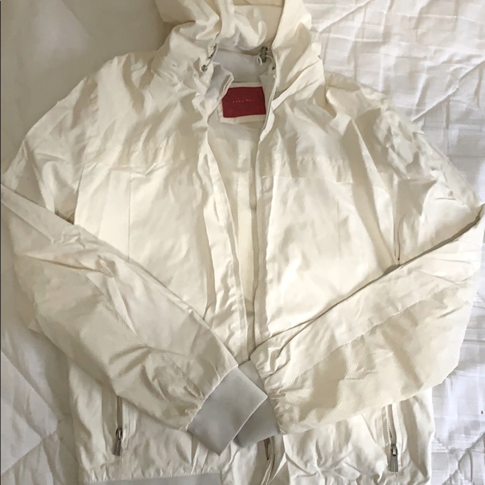 Zip up jacket with hood